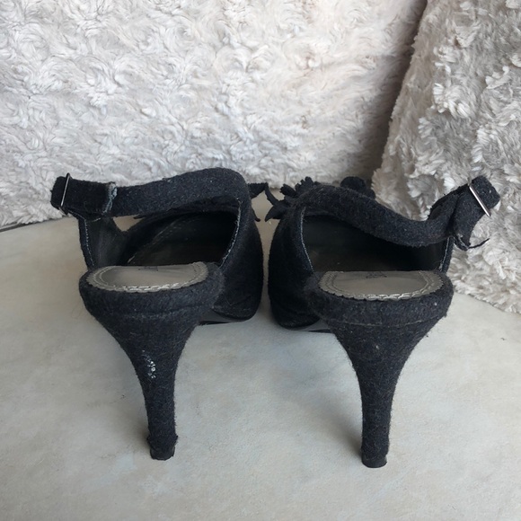 Black shoes 6 size suede shoes! - Picture 3 of 3